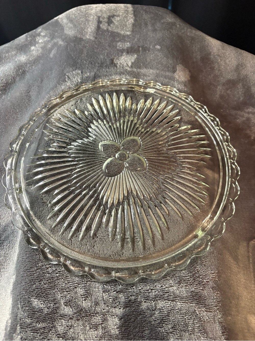 Vintage Cake Plate